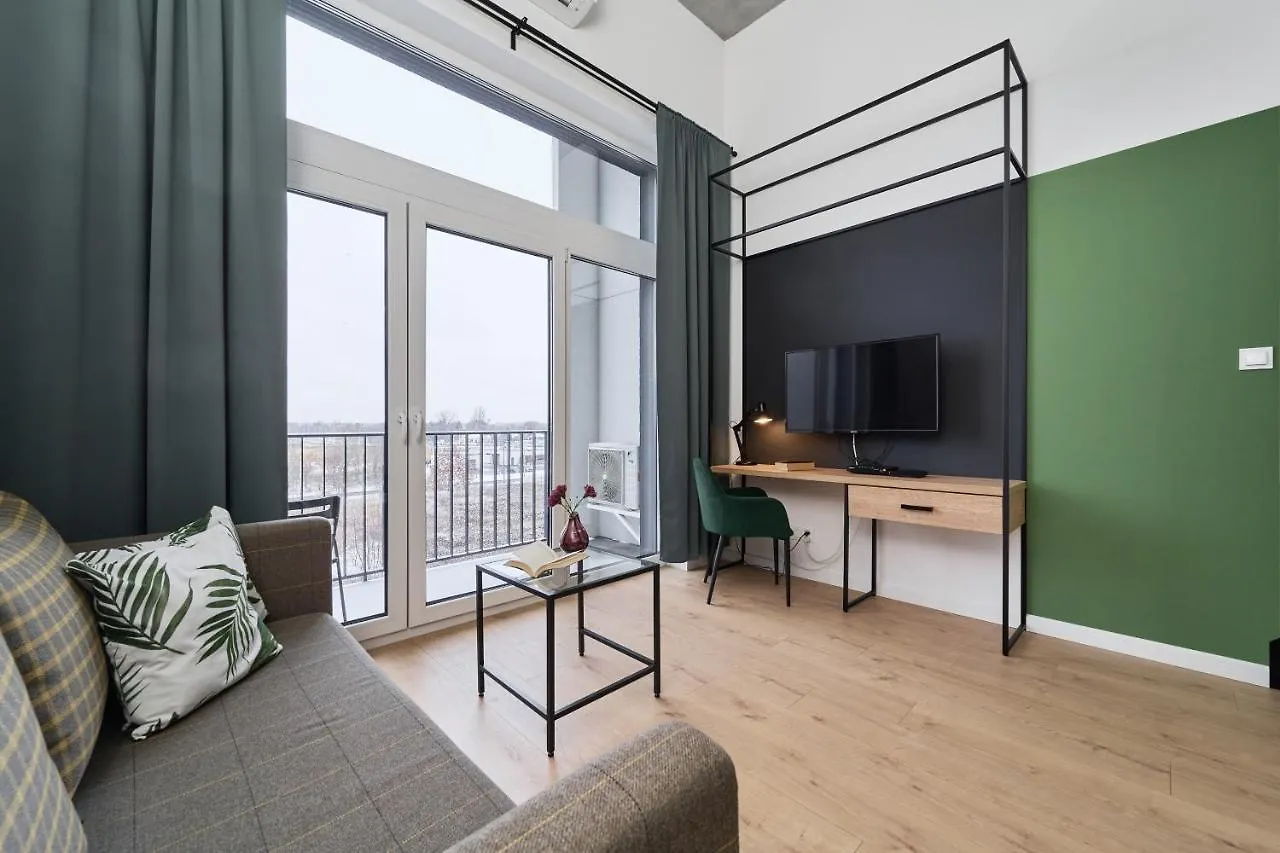 Mezzanine Studio Apartments Zarembowicza Wroclaw Airport By Renters 0*,
